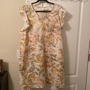 Nicole Miller linen dress